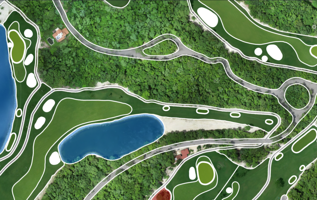 Topografía-Campo de golf